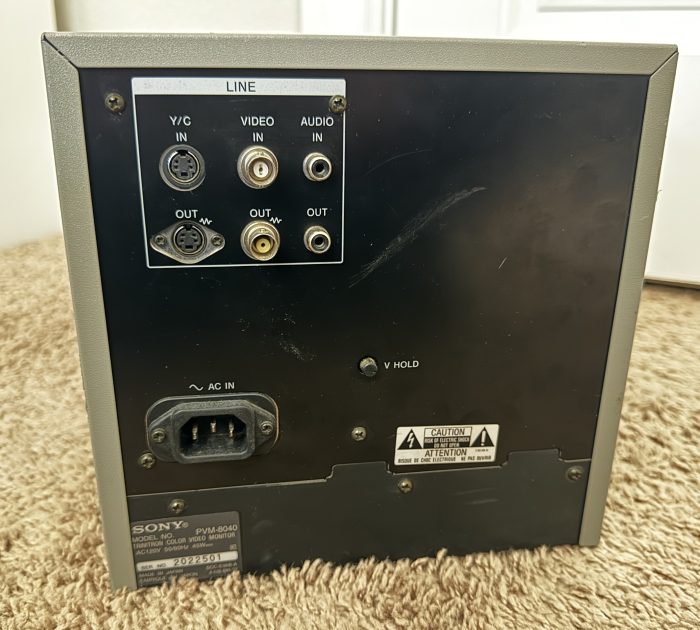 Sony PVM-8040 · Austin CRTs